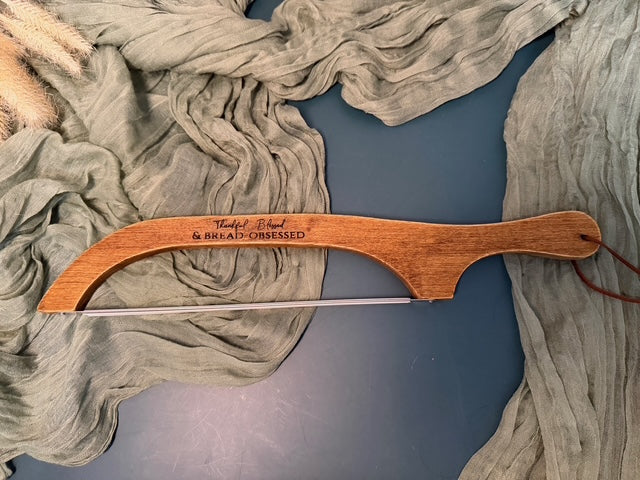 Personalized Laser Engraved Bread Knife – 15.7"  – Custom Gift for Bakers & Bread Lovers | JOYA CREATIONS