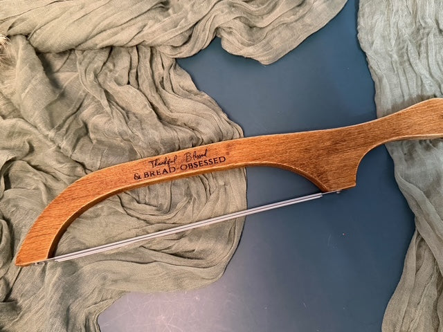 Personalized Laser Engraved Bread Knife – 15.7"  – Custom Gift for Bakers & Bread Lovers | JOYA CREATIONS
