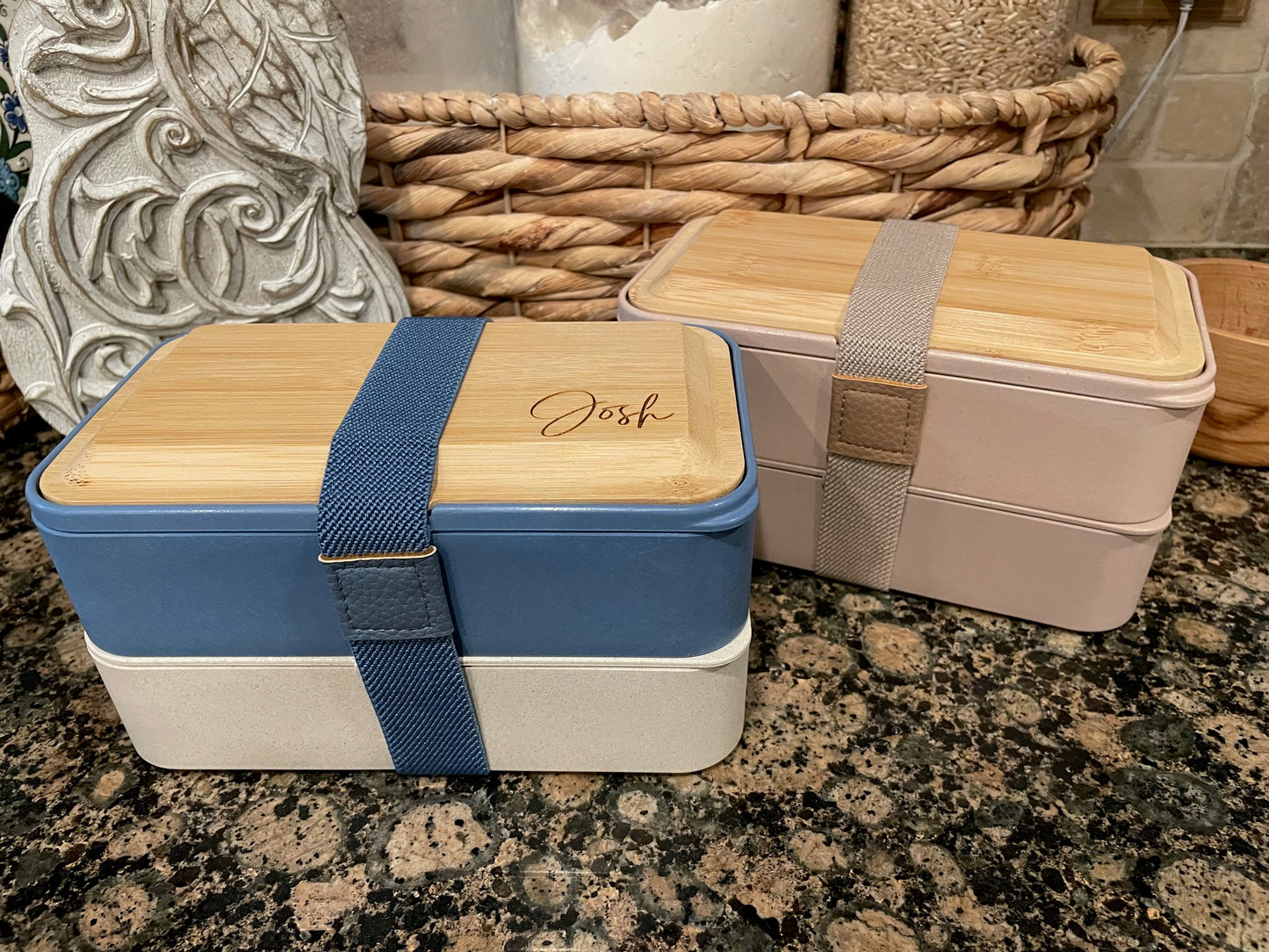 Custom Engraved Lunch Bento Box | Joya Creations