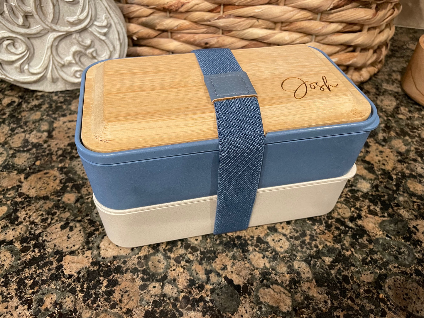 Custom Engraved Lunch Bento Box | Joya Creations