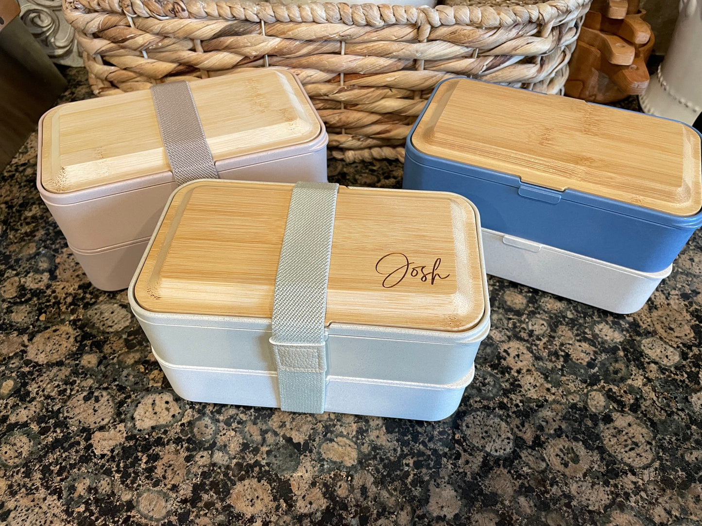 Custom Engraved Lunch Bento Box | Joya Creations