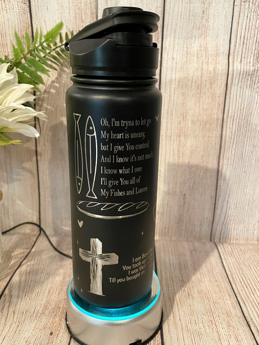 Josiah Queen Songs Water Bottle Tumbler | Joya Creations