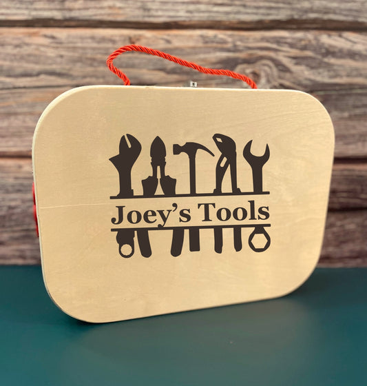 Personalized 45 Pcs Value Tool Set Toddler Tool Set | Joya Creations